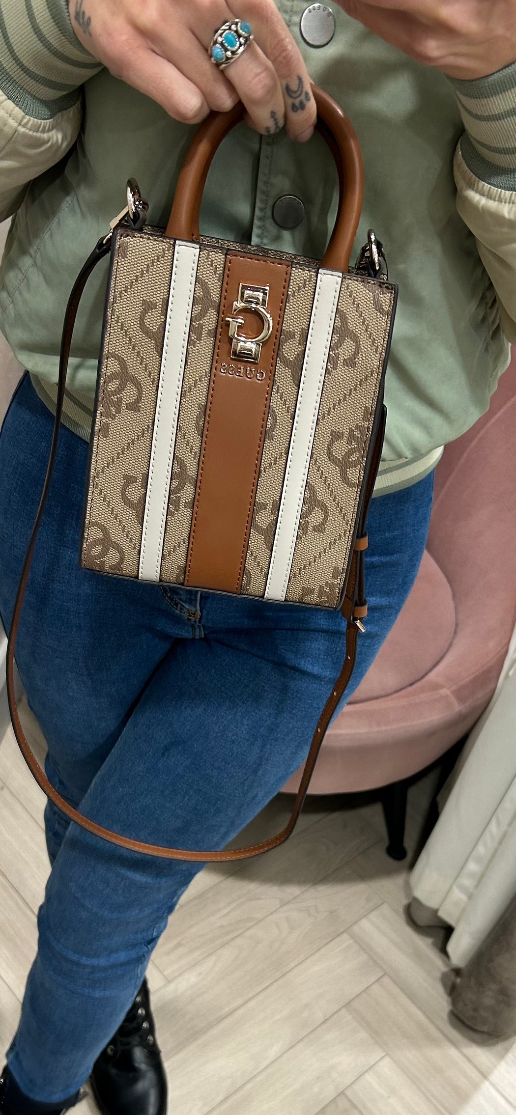 Guess Latte ERENIA Mini Bag SO783875