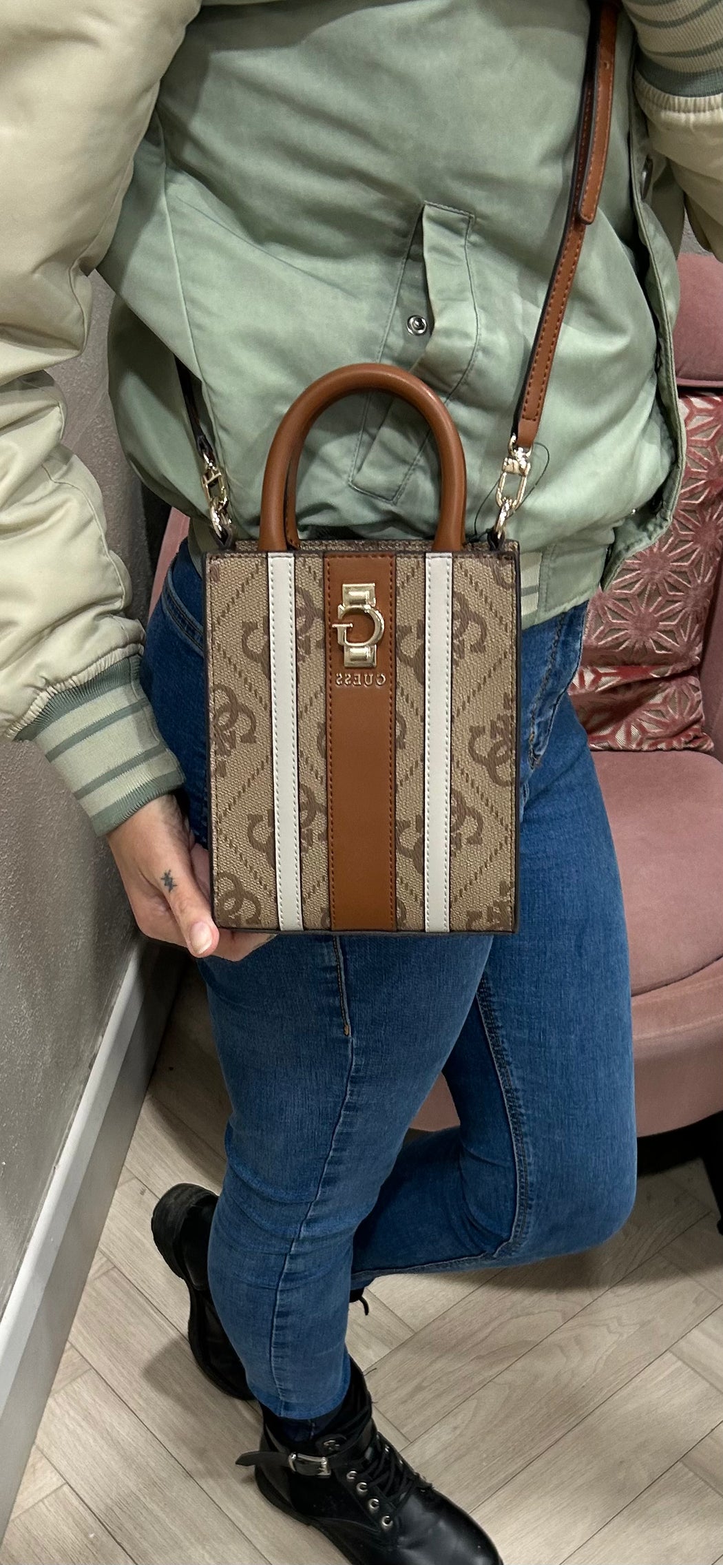 Guess Latte ERENIA Mini Bag SO783875