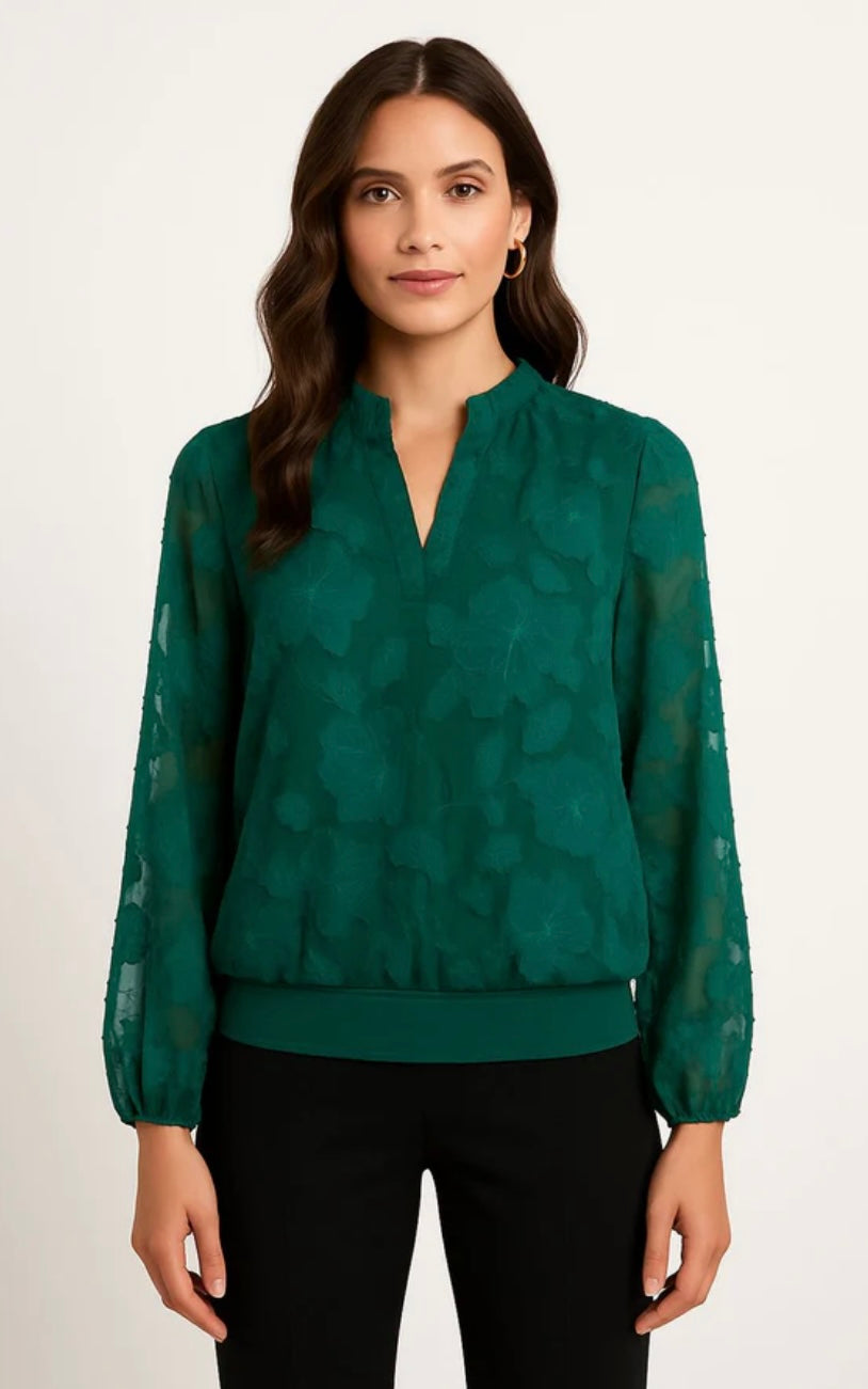 Mabel Green print top