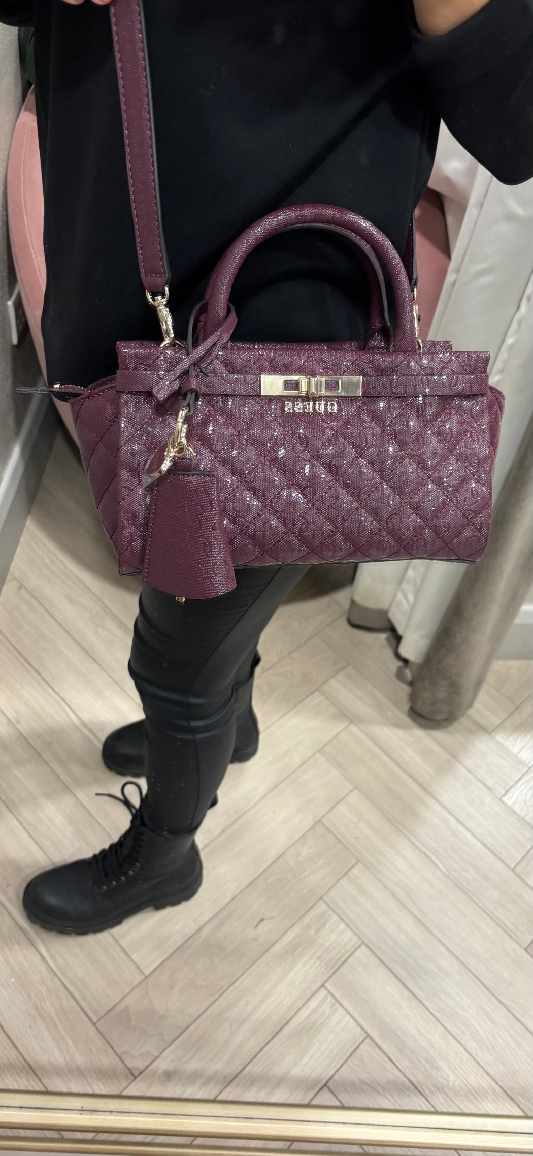 Guess Wine IDRA Bag. GG815705