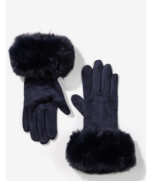 Dark navy betsy gloves