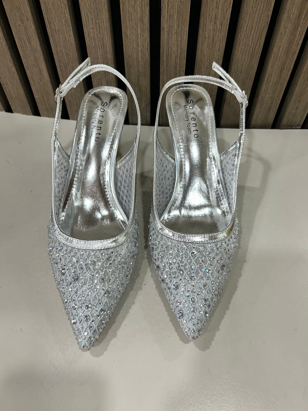 Warrenwood Silver Gem Sandals