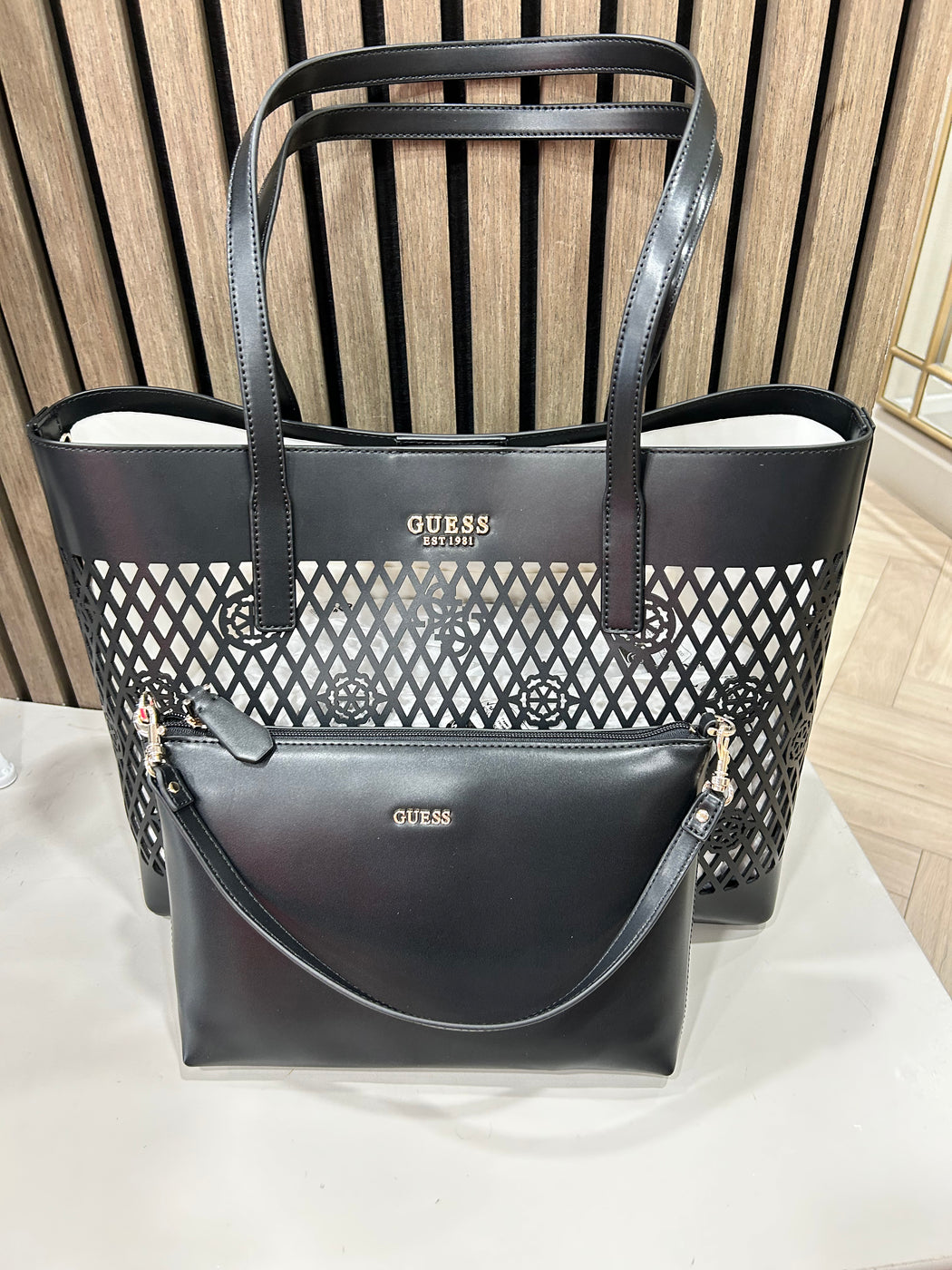 Guess LETTY PG991124 Black 2in1 bag