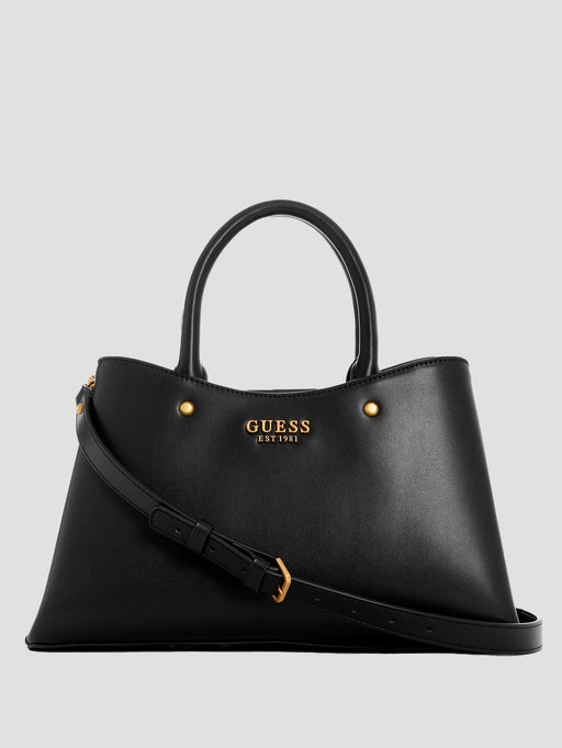 Guess black sarita satchel bag VA932706