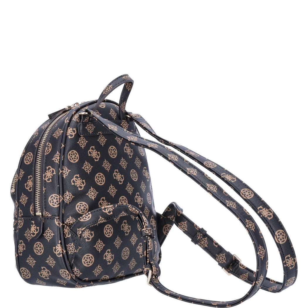 Guess mocha logo Manhattan mini backpack PG699432