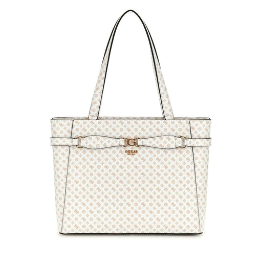 Guess white arlena logo tote bag PS933625