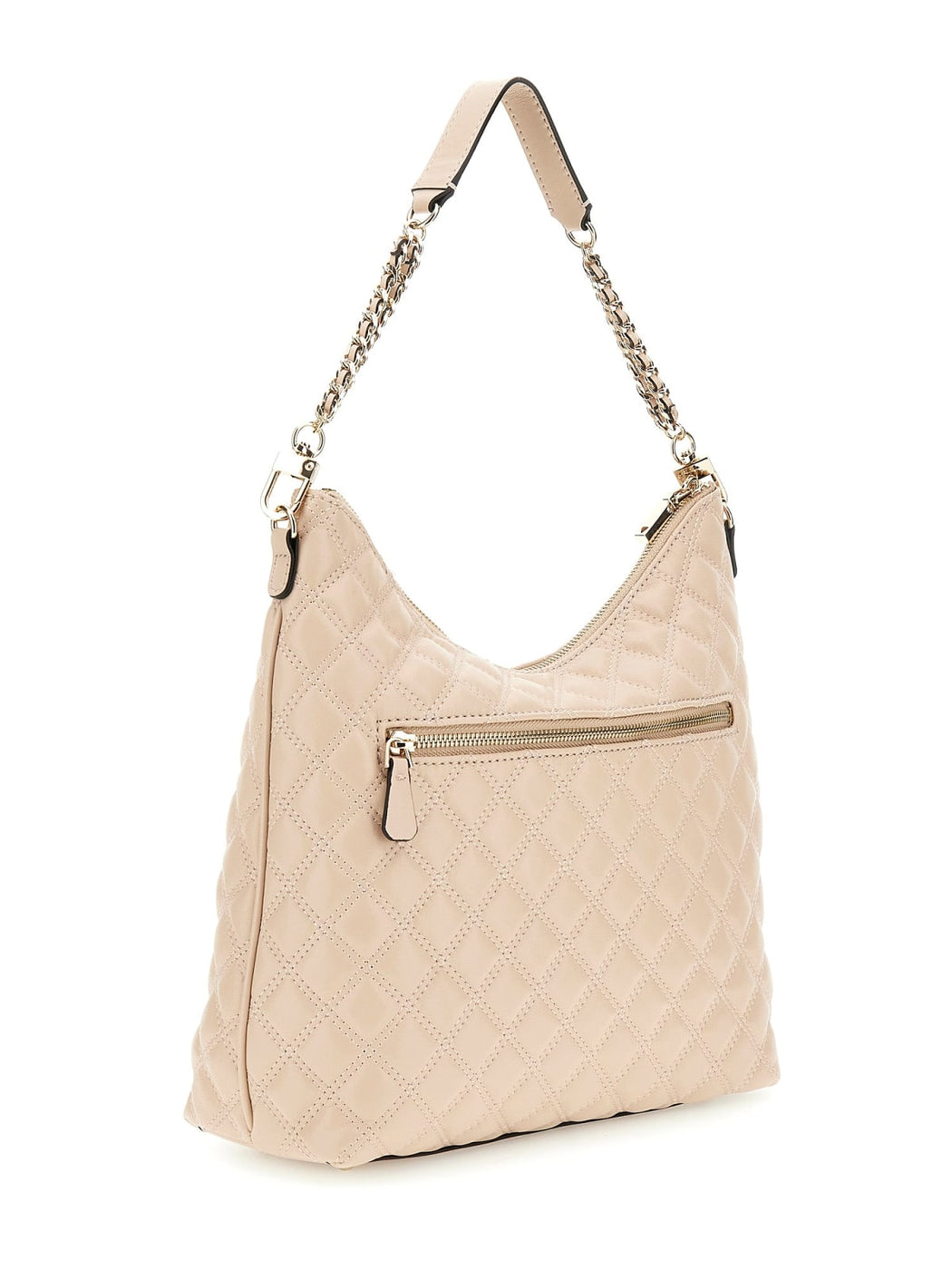 Guess light beige giully shoulder bag QG874802