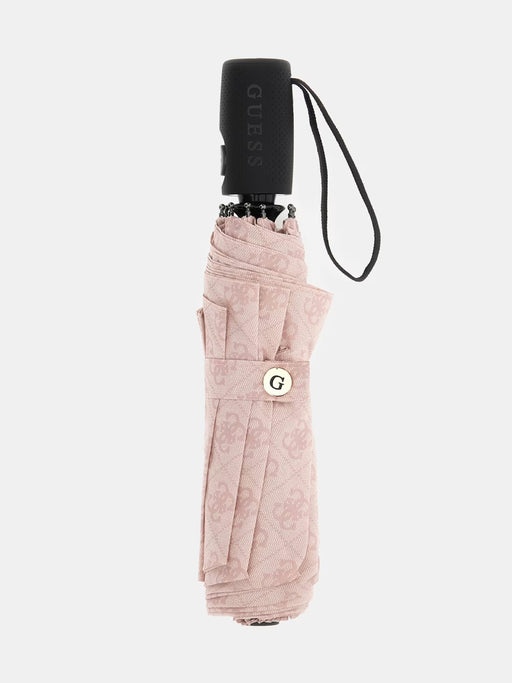 Guess pink 4G logo print umbrella