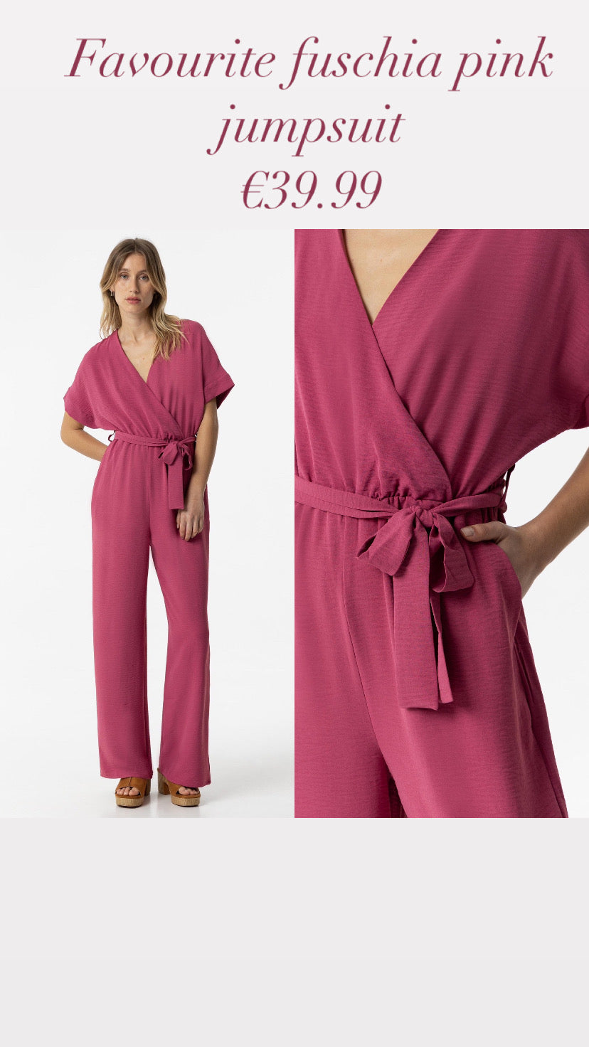 Favourite fuschia pink jumpsuit