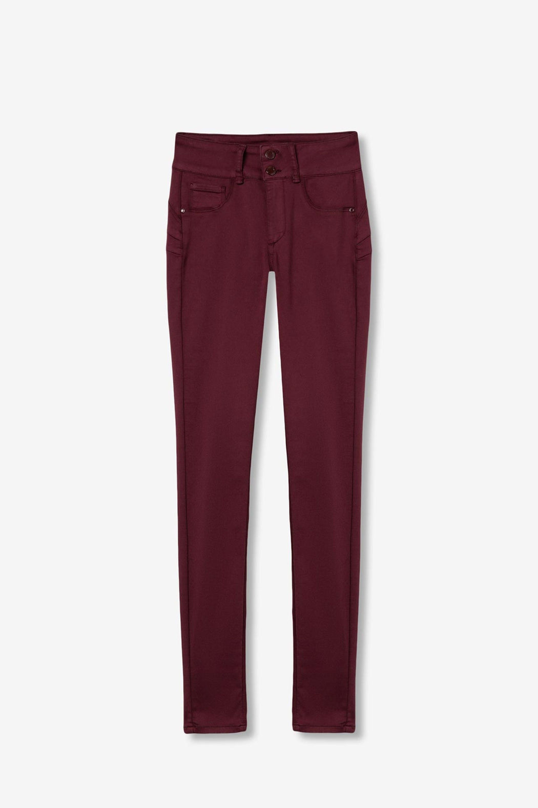 One size wine double up jeans
