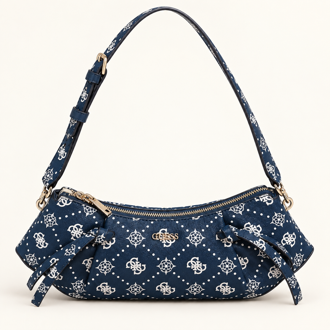 Guess ALLEGRA Blue Logo Bag. GP248918