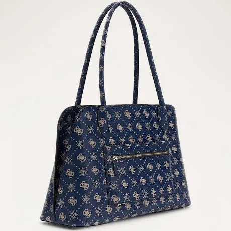 Guess Navy logo Patsie wilder travel bag gp9919024