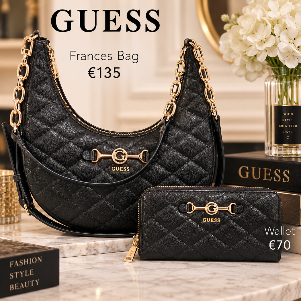 Guess black Frances bag qg224101