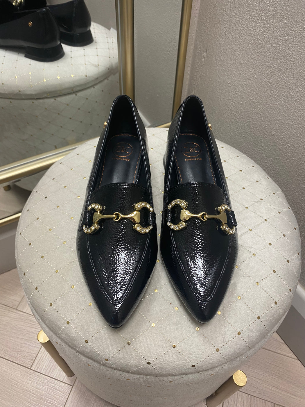 Dalat one Ink Glaze pointed loafer