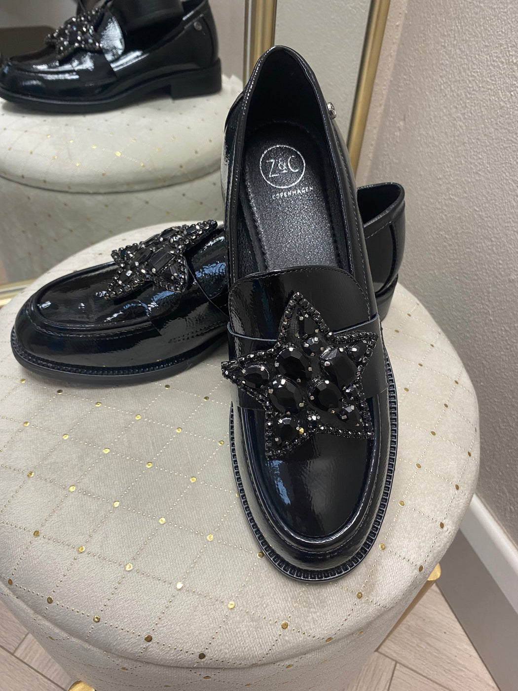 Afyon one ink star loafer