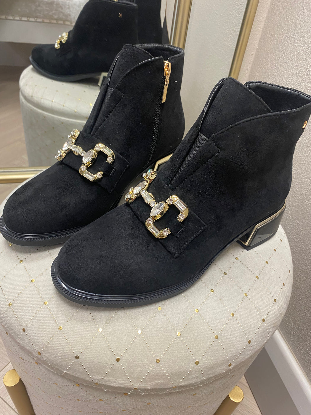 Caldicot Schwarz ankle boot