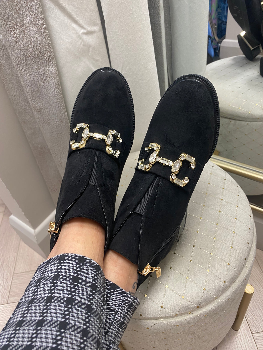 Caldicot Schwarz ankle boot