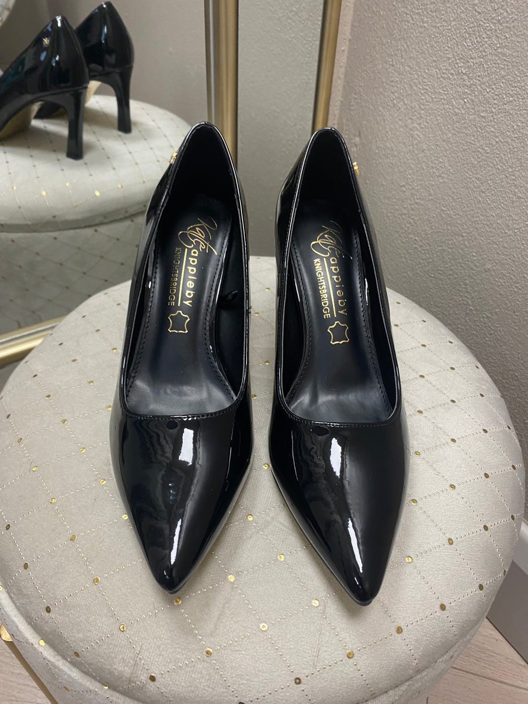 Bamburgh schwarz heel
