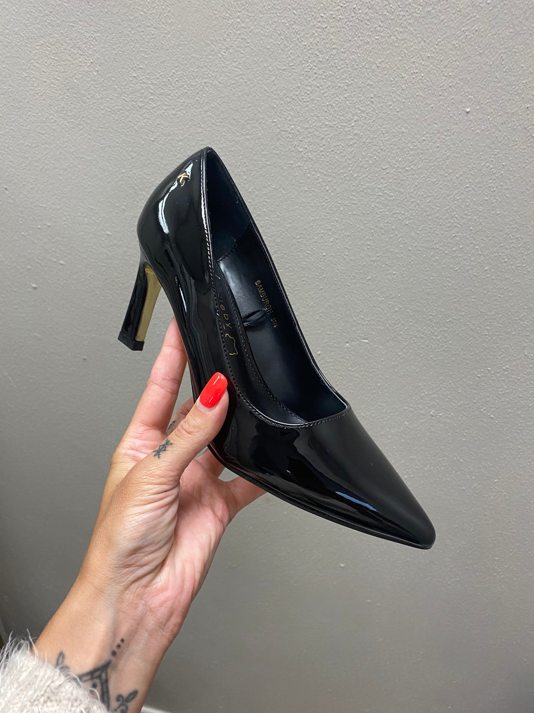 Bamburgh schwarz heel