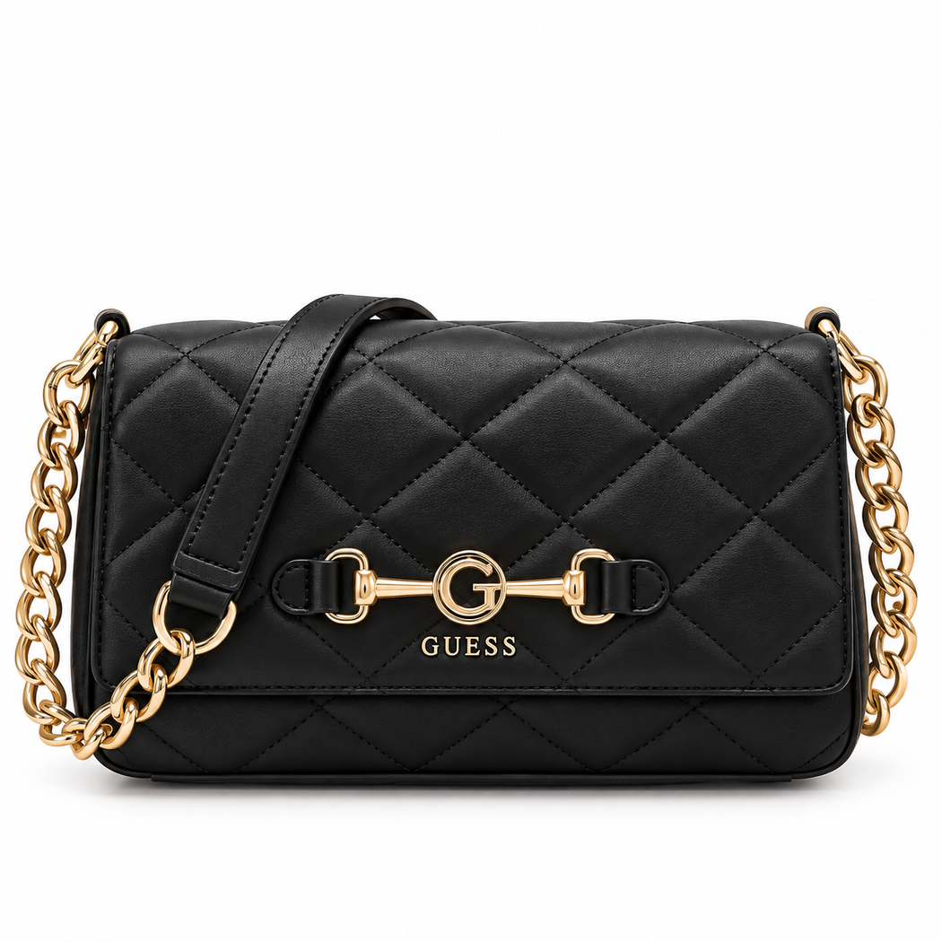 Guess Black Frances shoulder /crossbody BagQG224119