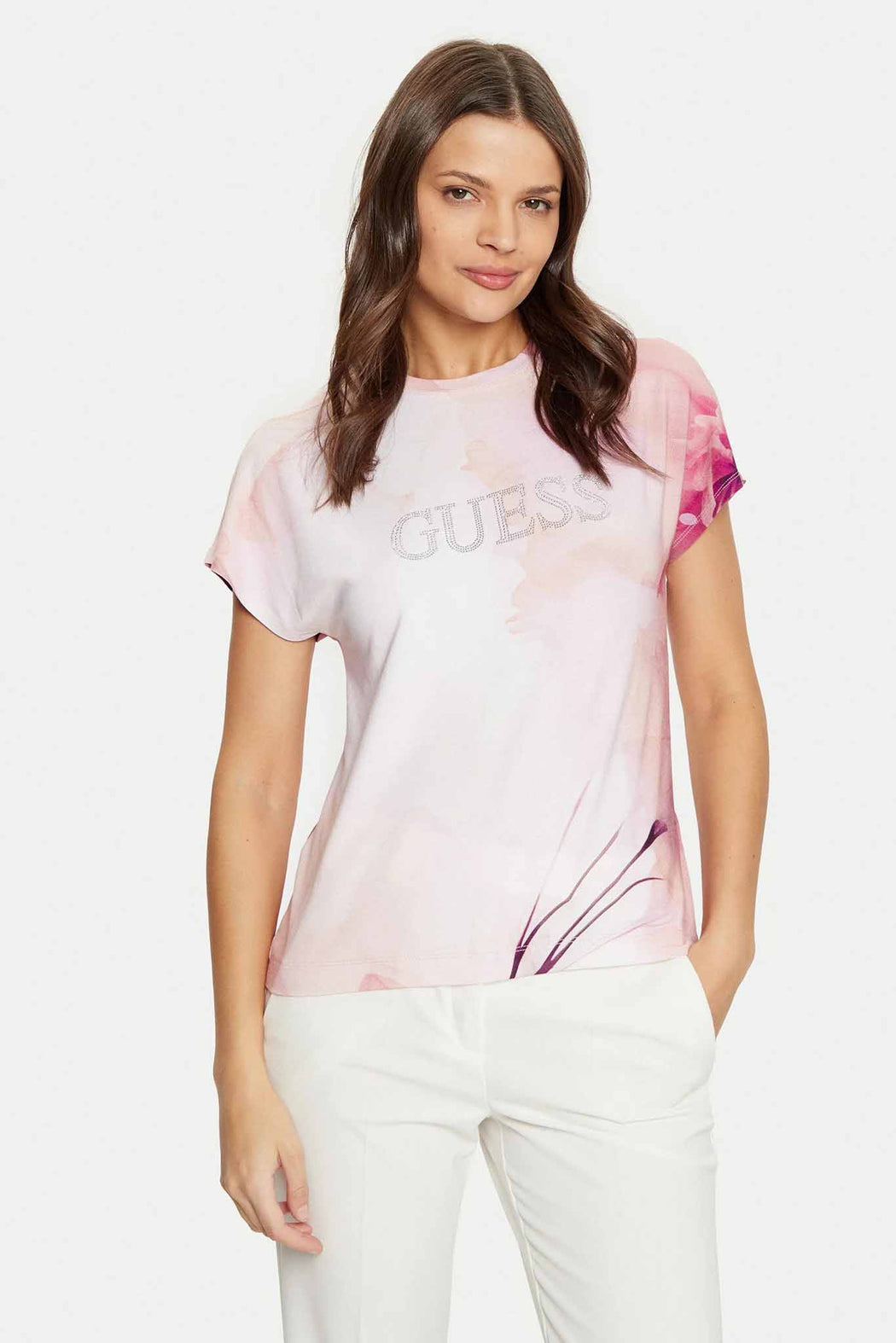 Guess blush tie dye tee W5RI09K68D2