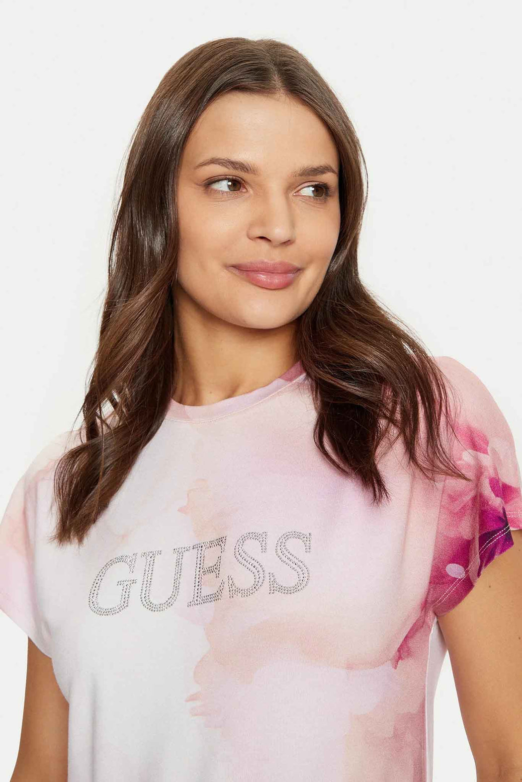 Guess blush tie dye tee W5RI09K68D2