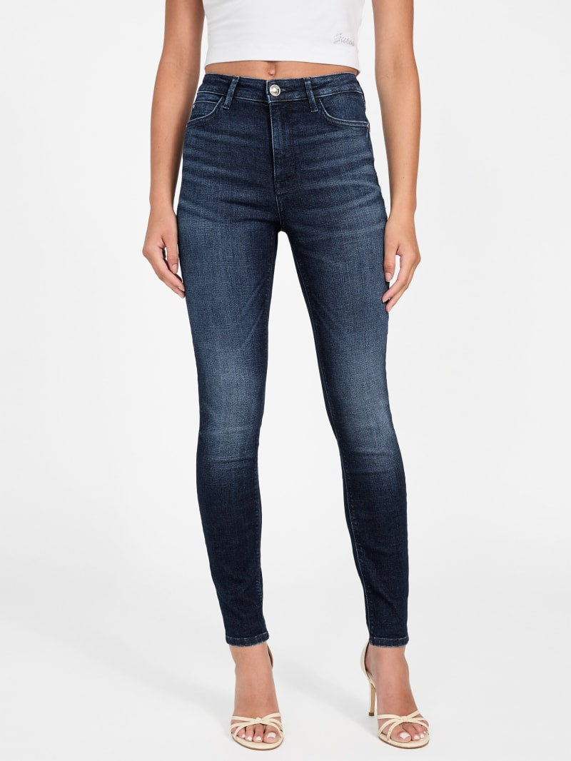Guess 1981 Skinny High Jeans. W5BA46D0791.