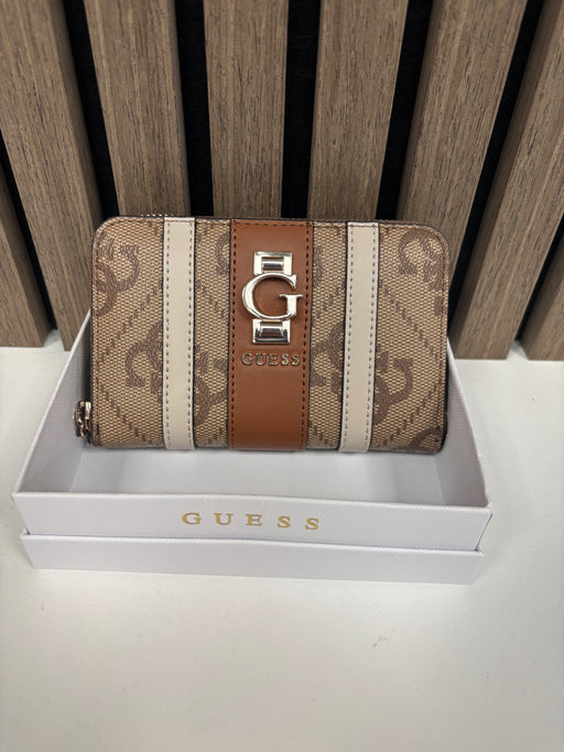 Guess ERENIA LATTE logo wallet. SO7838140