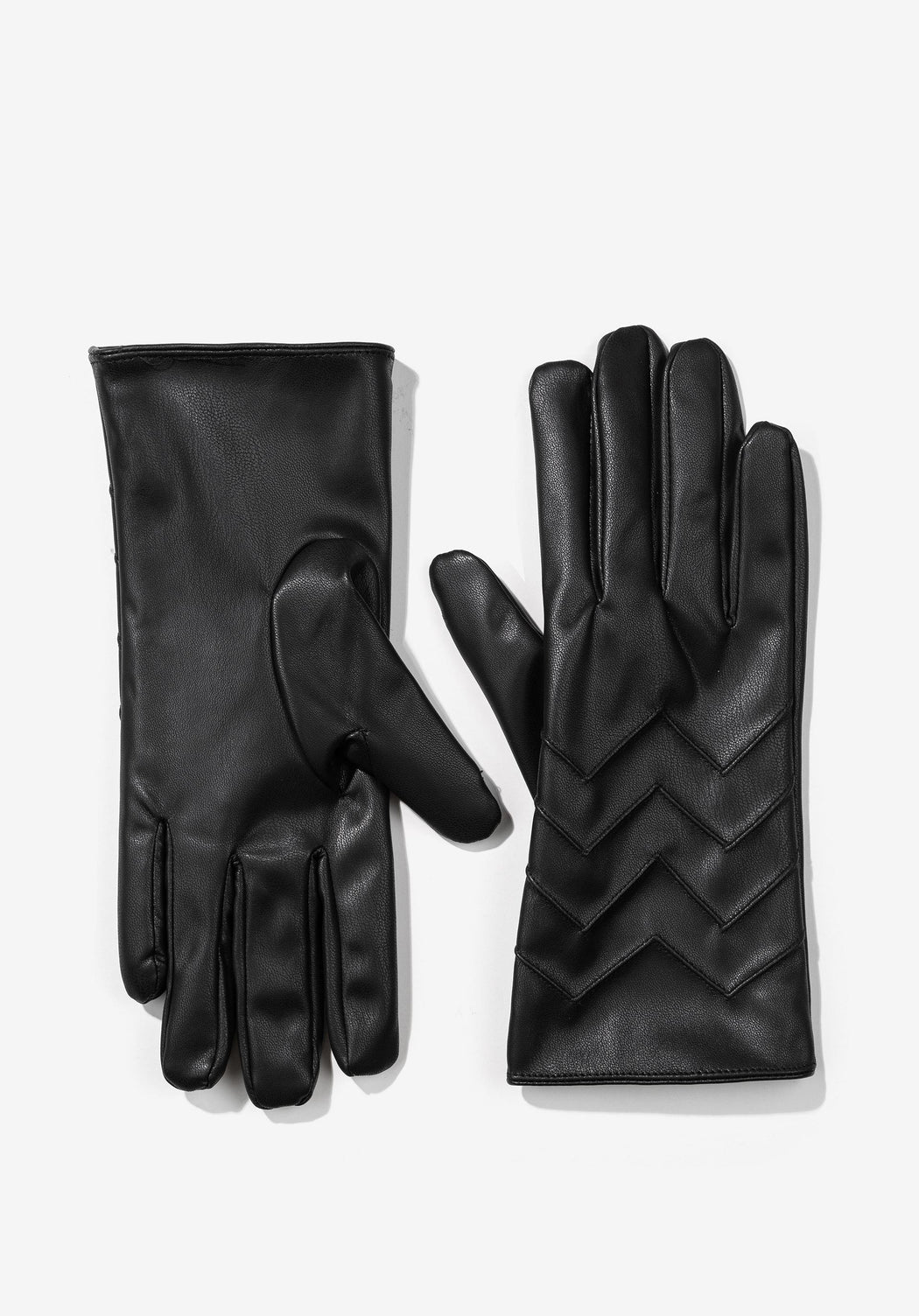 Faux leather aimee  gloves