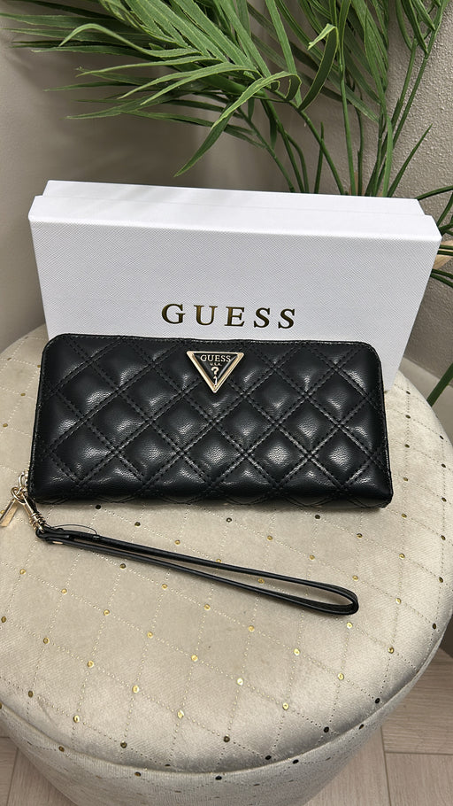 QG8748146 Guess GIULLY black silver wallet