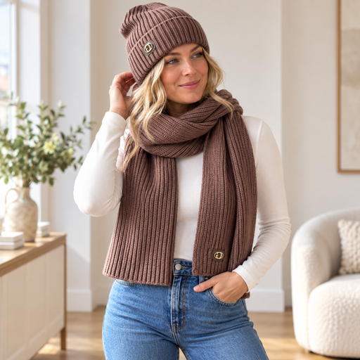 Guess espresso scarf AW5639POL03 - ESP
