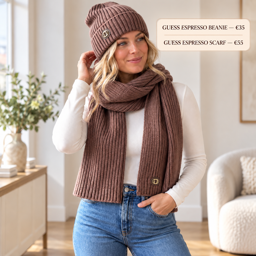 Guess espresso scarf AW5639POL03 - ESP