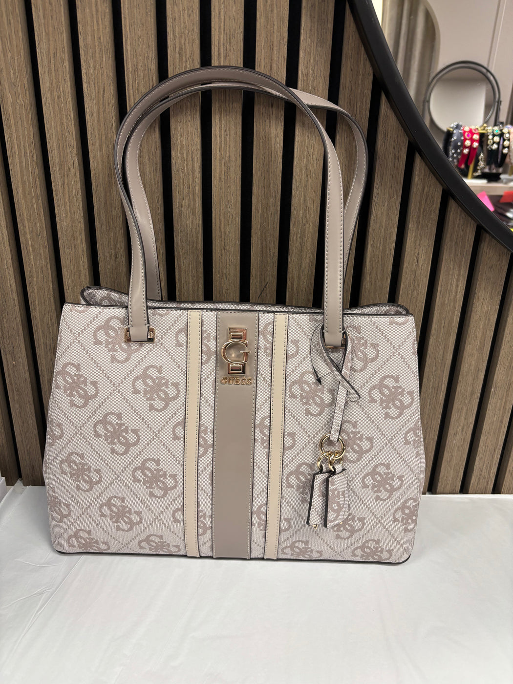 Guess Taupe ERENIA Bag. SO783823