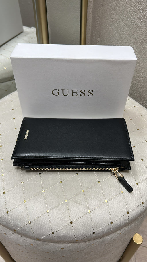 RW1653P4301 Guess Black Zip Wallet