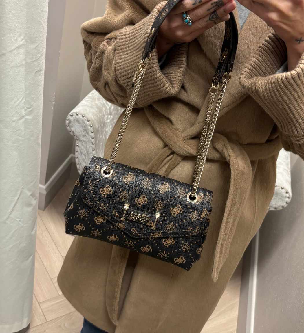 Guess Espresso Logo SILIA Bag. GP989021