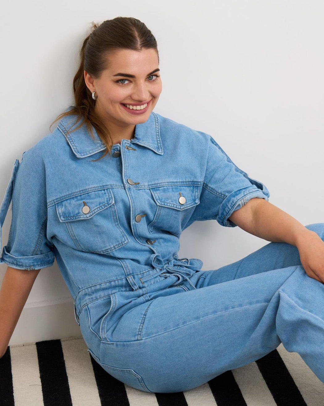 Suri denim jumpsuit