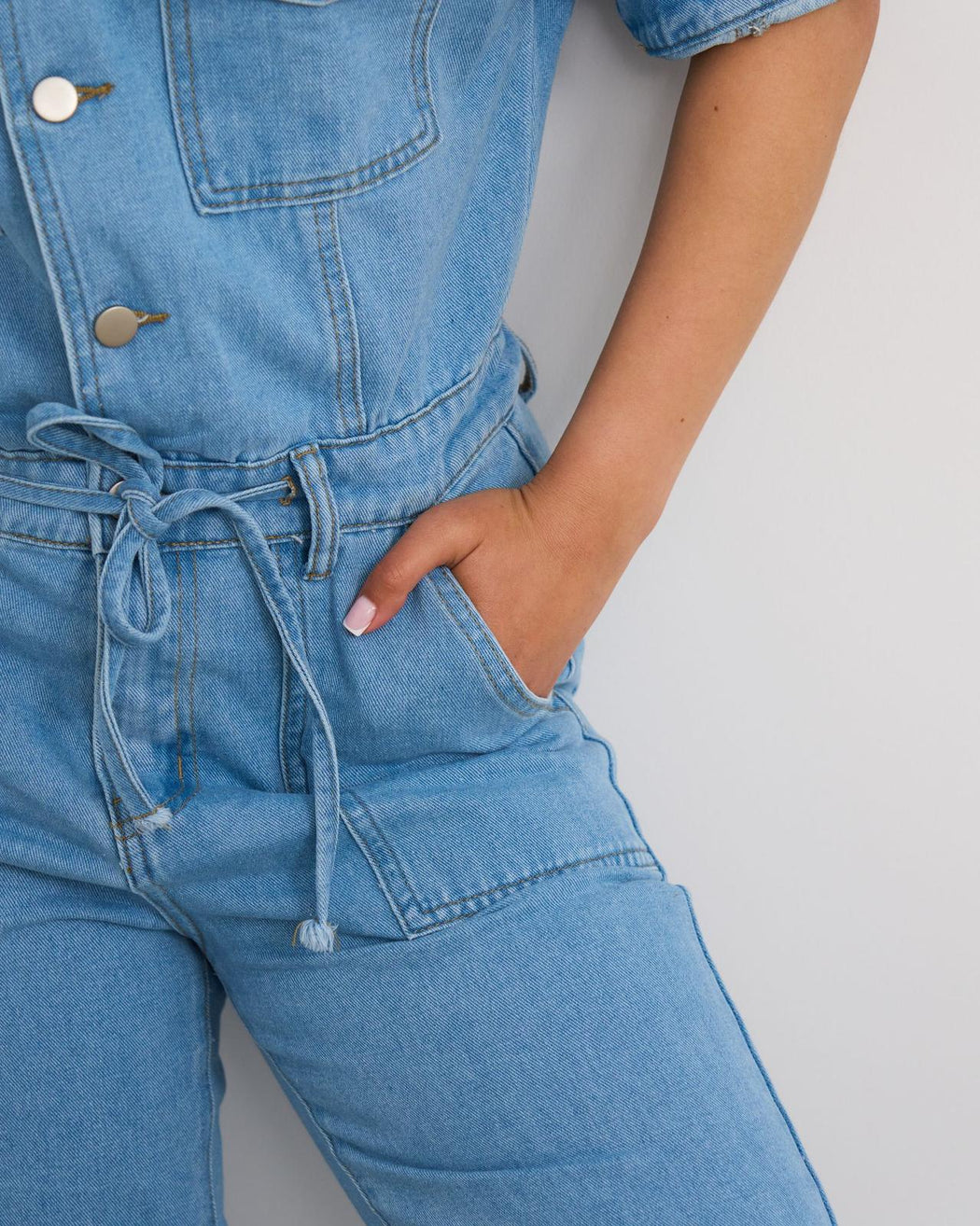 Suri denim jumpsuit