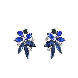 AMANI SAPPHIRE CRYSTAL EARRINGS