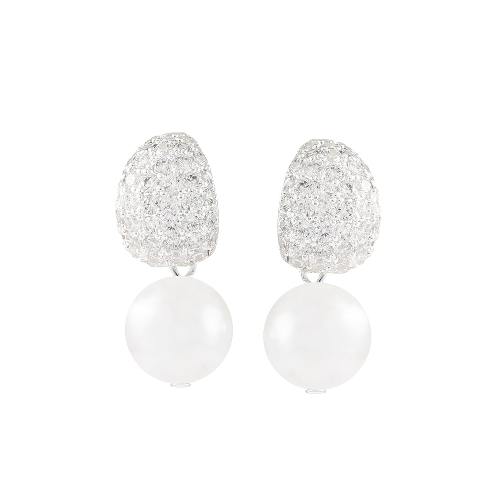 CLASSIC FAUX PEARL EARRINGS T568EZF