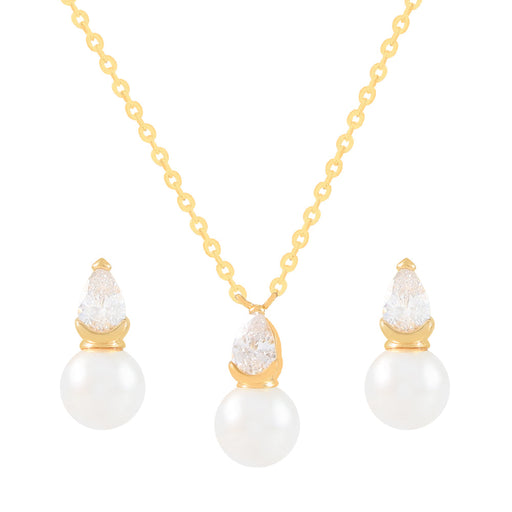 THE PINK BOX CRYSTAL PEARL SET T645 SML