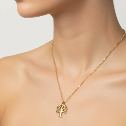 THE PINK BOX TREE OF LIFE PENDANT