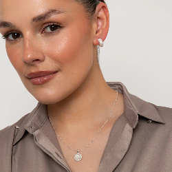 DISC NECKLACE. T680NAP