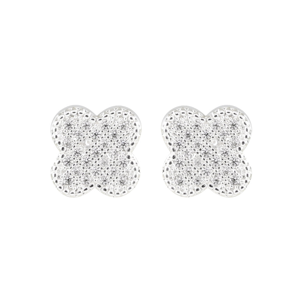 MEDIUM CLOVER EARRINGS. T682EAP