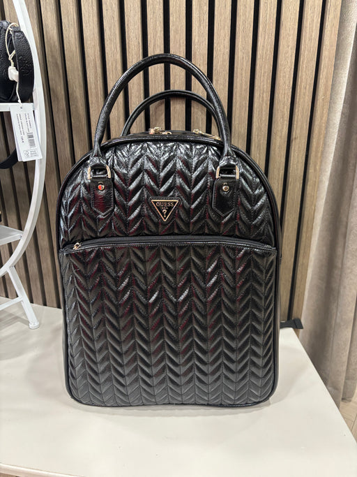 Borsa Da Viaggio Weekender GUESS Dark Taupe – Trolley Con Scomparto Laptop, Tracolla Regolabile, 49x29x25 Cm, Poliuretano Di Qualità