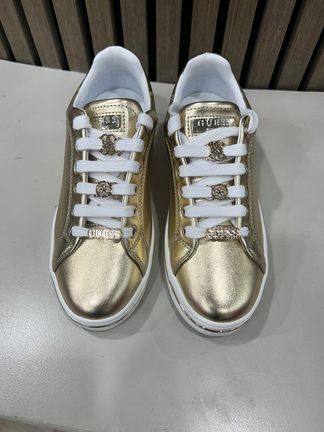 Guess gold sneaker FLTSS3LEL12