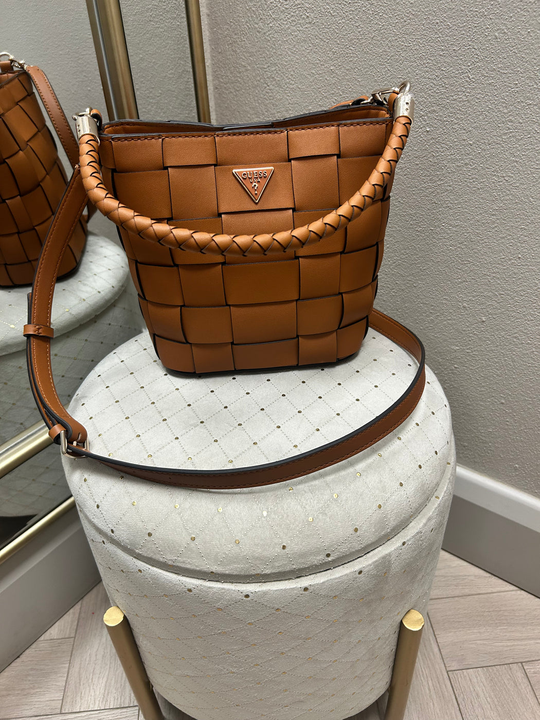 Guess Caramel MAYLEE bag. WG966103