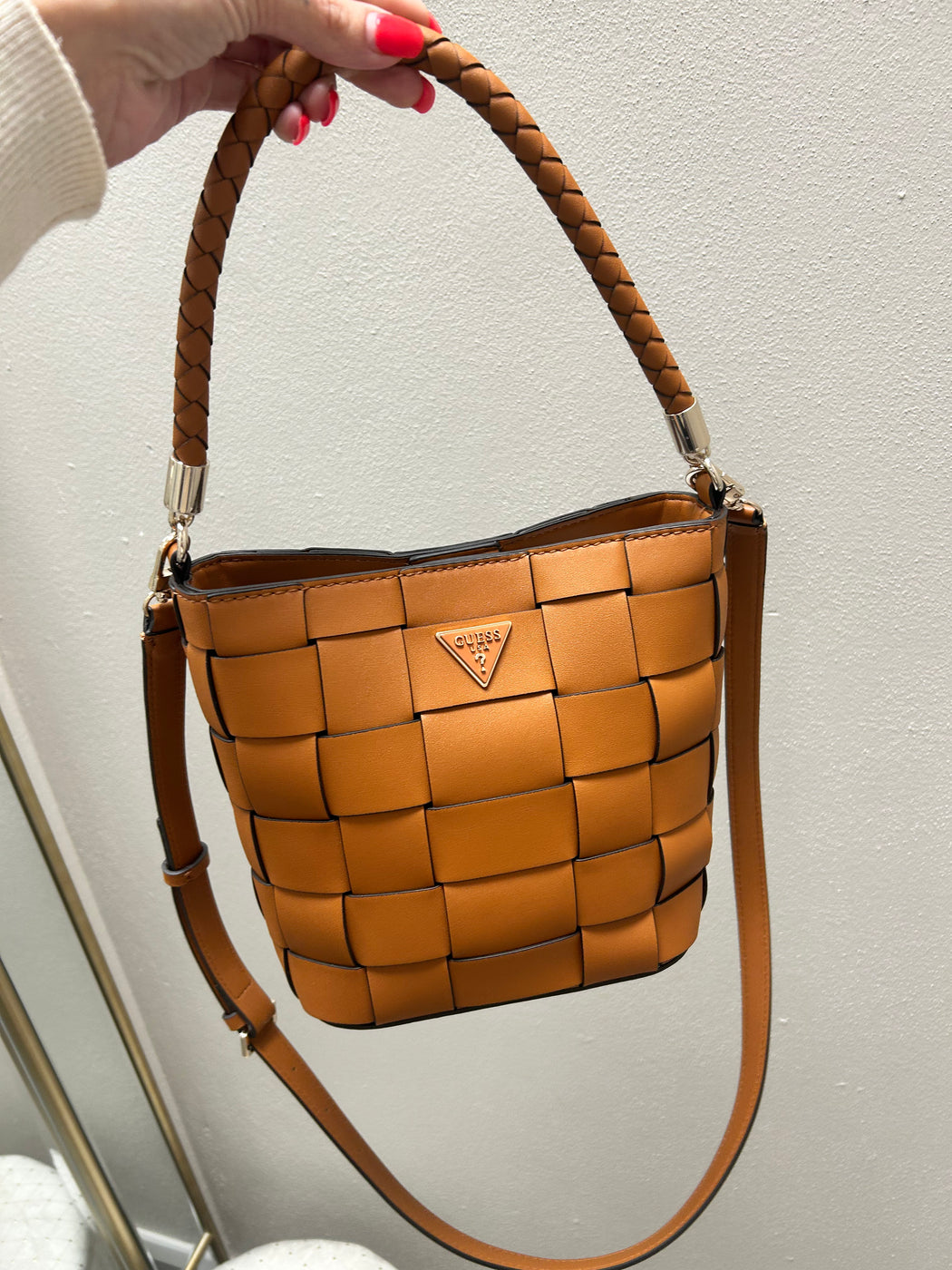 Guess Caramel MAYLEE bag. WG966103