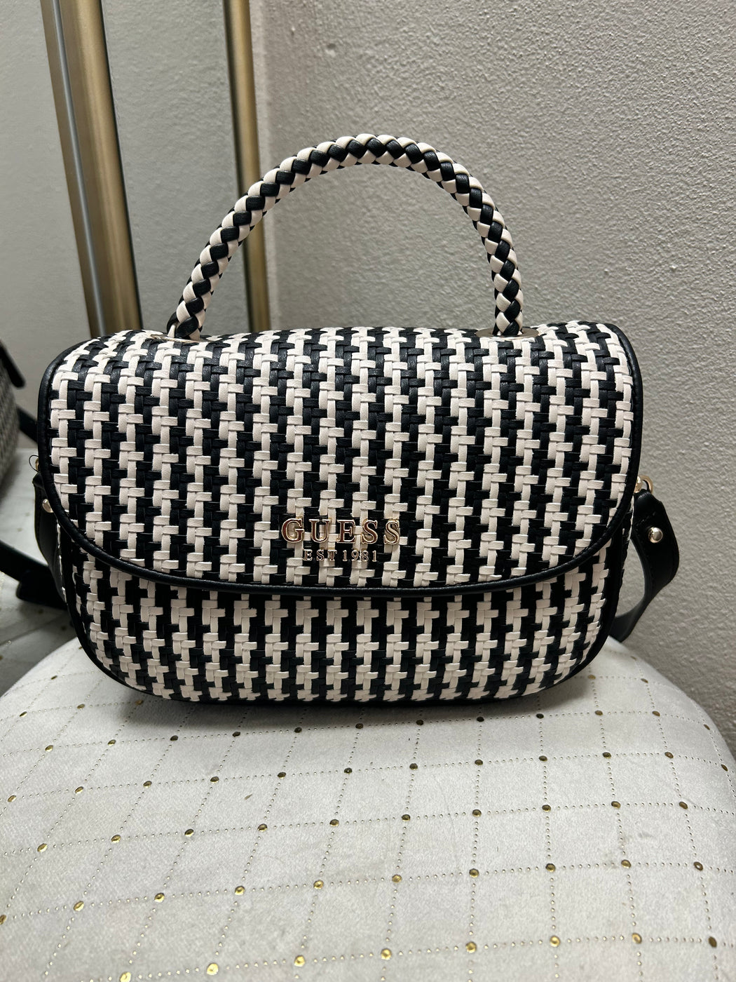 Guess Black Multi MIREMA Bag. WG963120