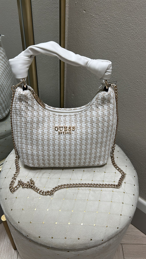 Guess White Multi MIREMA Bag. WG963101