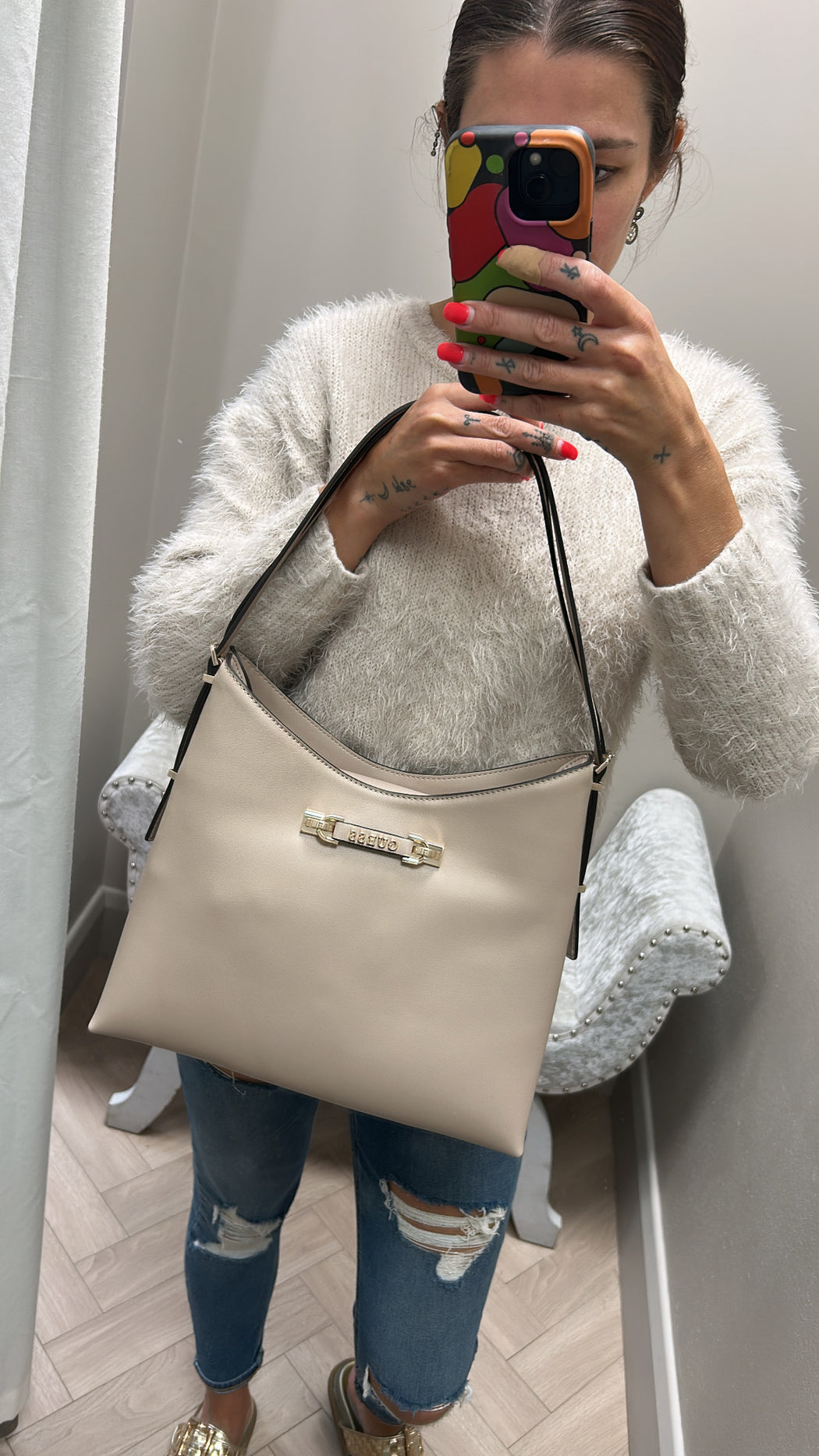 Guess SimplyTaupe LEFIA Bag. BG964402